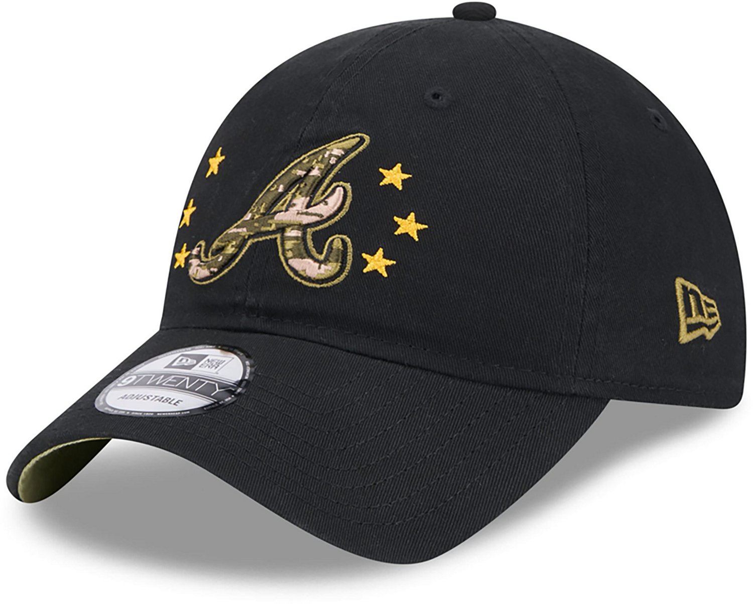 New Era Adult Braves 2024 Armed Forces 9TWENTY Cap                                                                               - view number 3