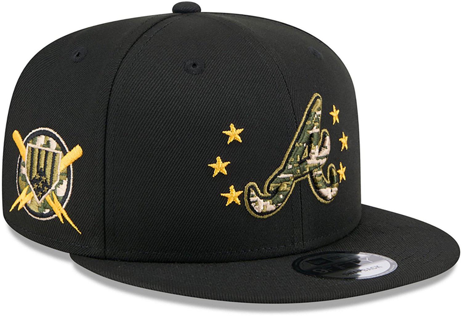 New Era Adult Braves 2024 Armed Forces 9FIFTY Cap                                                                                - view number 2