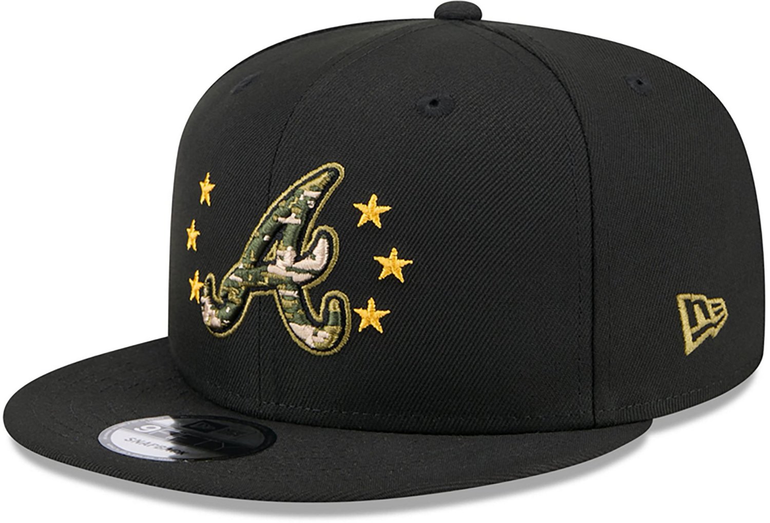 New Era Adult Braves 2024 Armed Forces 9FIFTY Cap                                                                                - view number 3
