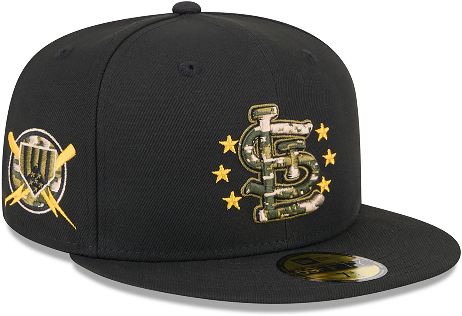 New Era Adult Cardinals 2024 Armed Forces 59FIFTY Fitted Cap                                                                     - view number 3