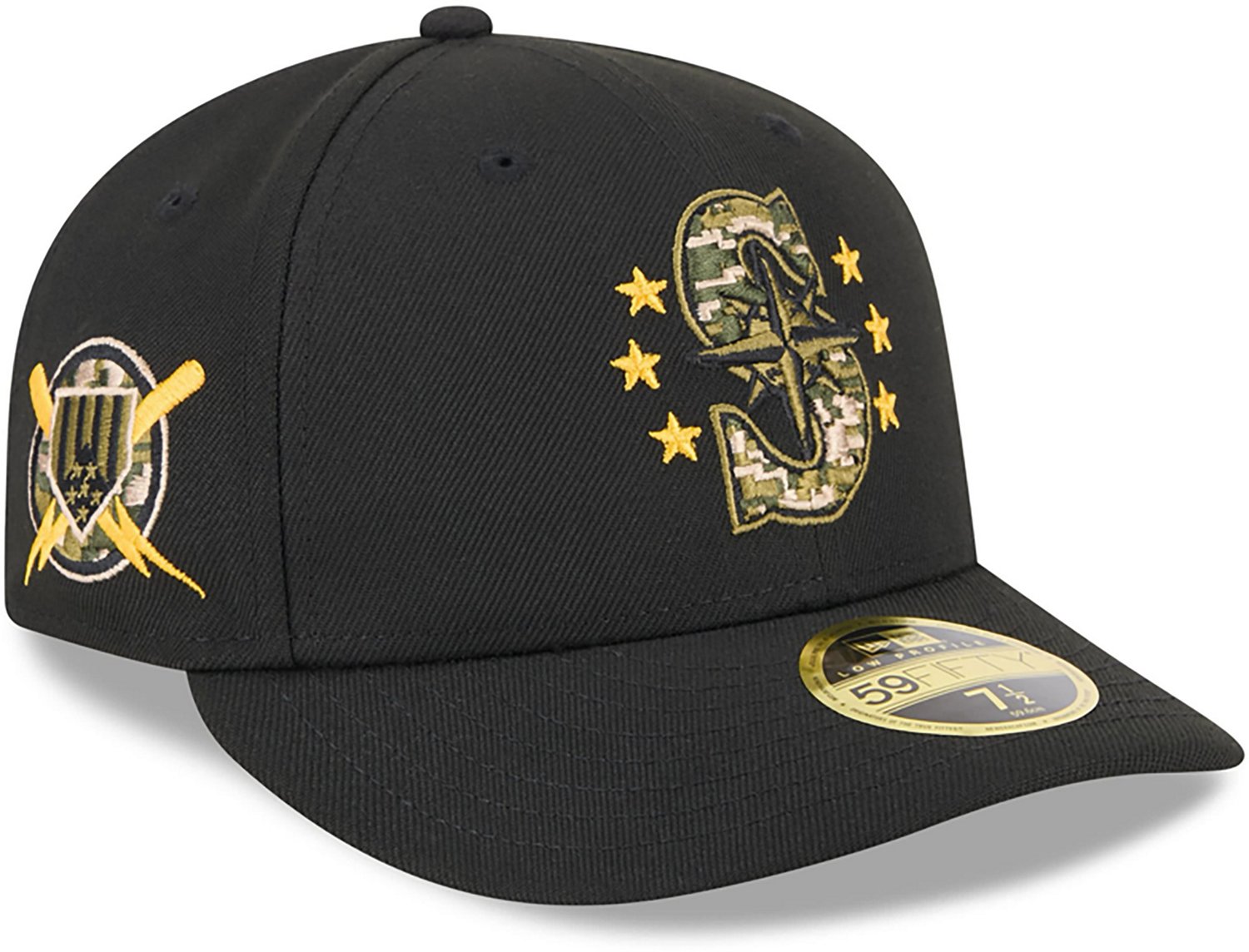 New Era Men's Seattle Mariners 2024 Armed Forces Day Low Profile ...