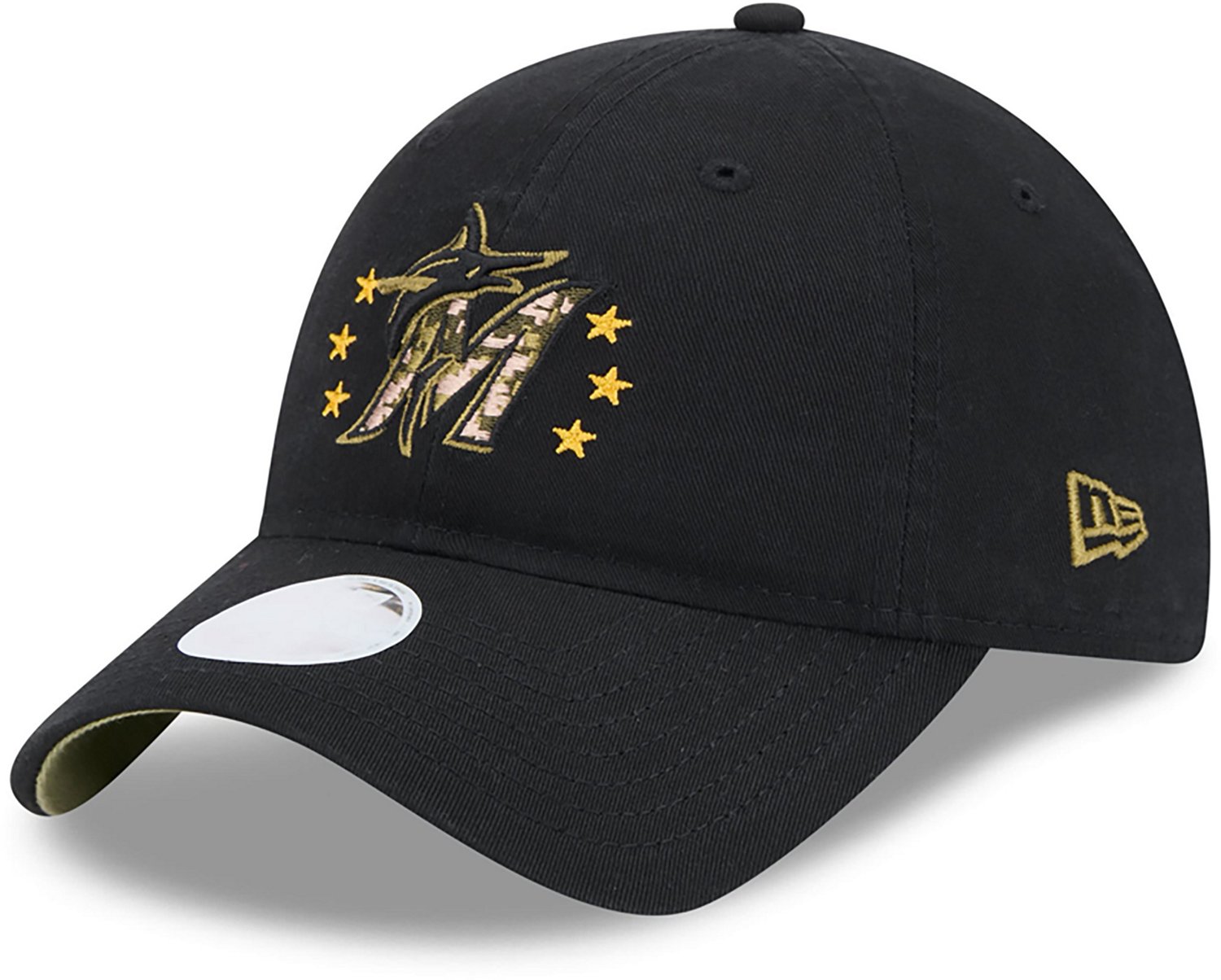 New Era Women's Miami Marlins 2024 Armed Forces Day 9TWENTY Adjustable Hat