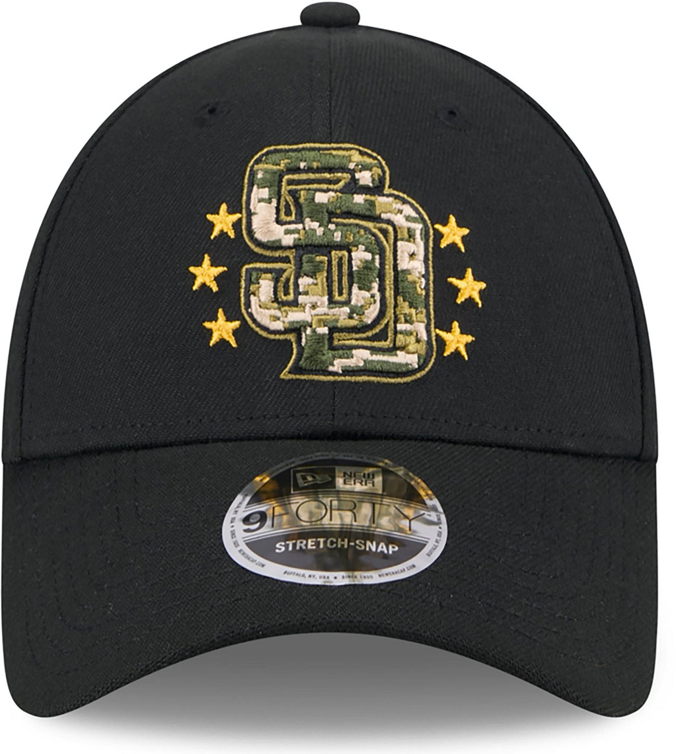New Era Men's San Diego Padres 2024 Armed Forces Day 9FORTY Adjustable Hat
