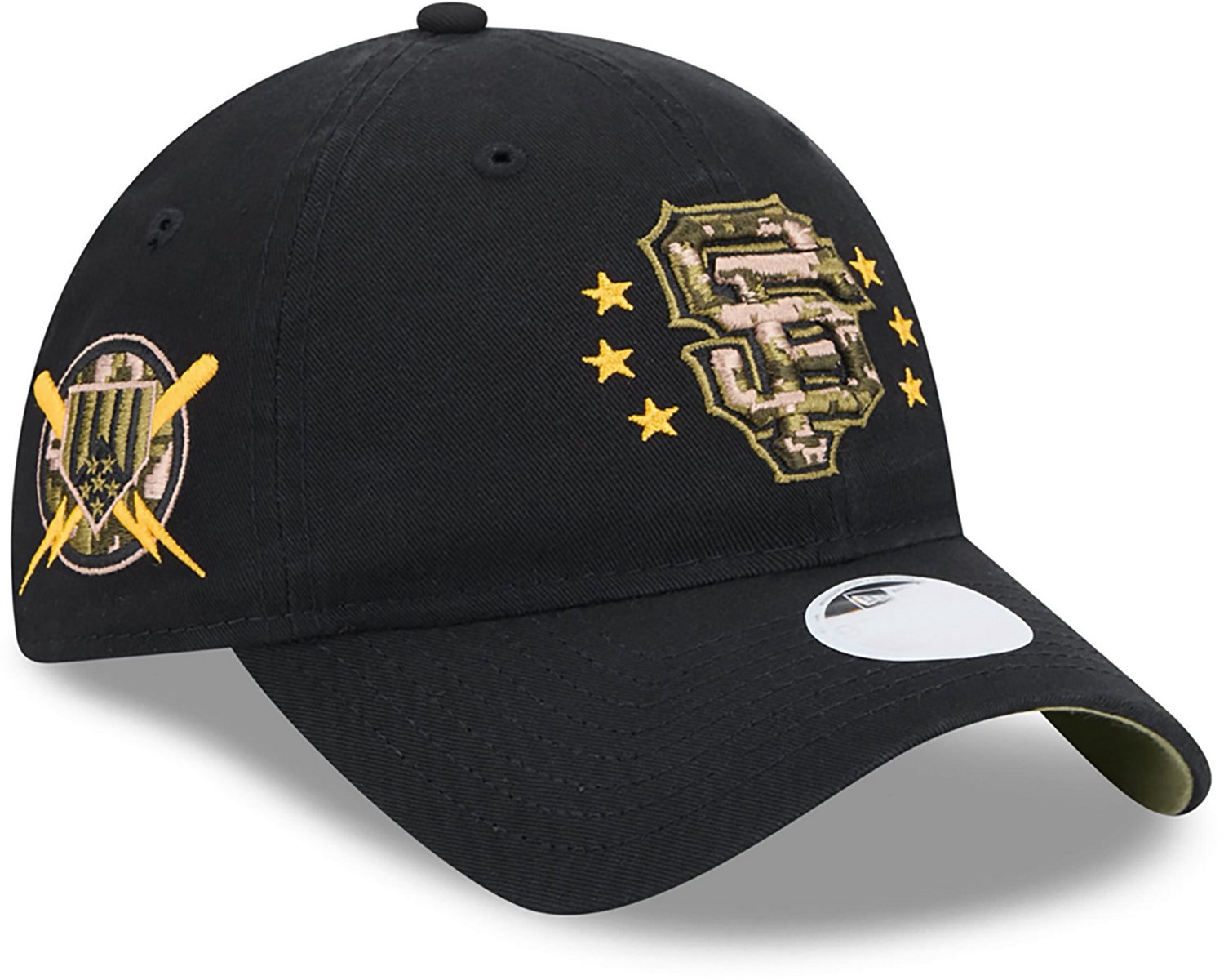New Era Women's San Francisco Giants 2024 Armed Forces Day 9TWENTY Adjustable Hat - view number 2