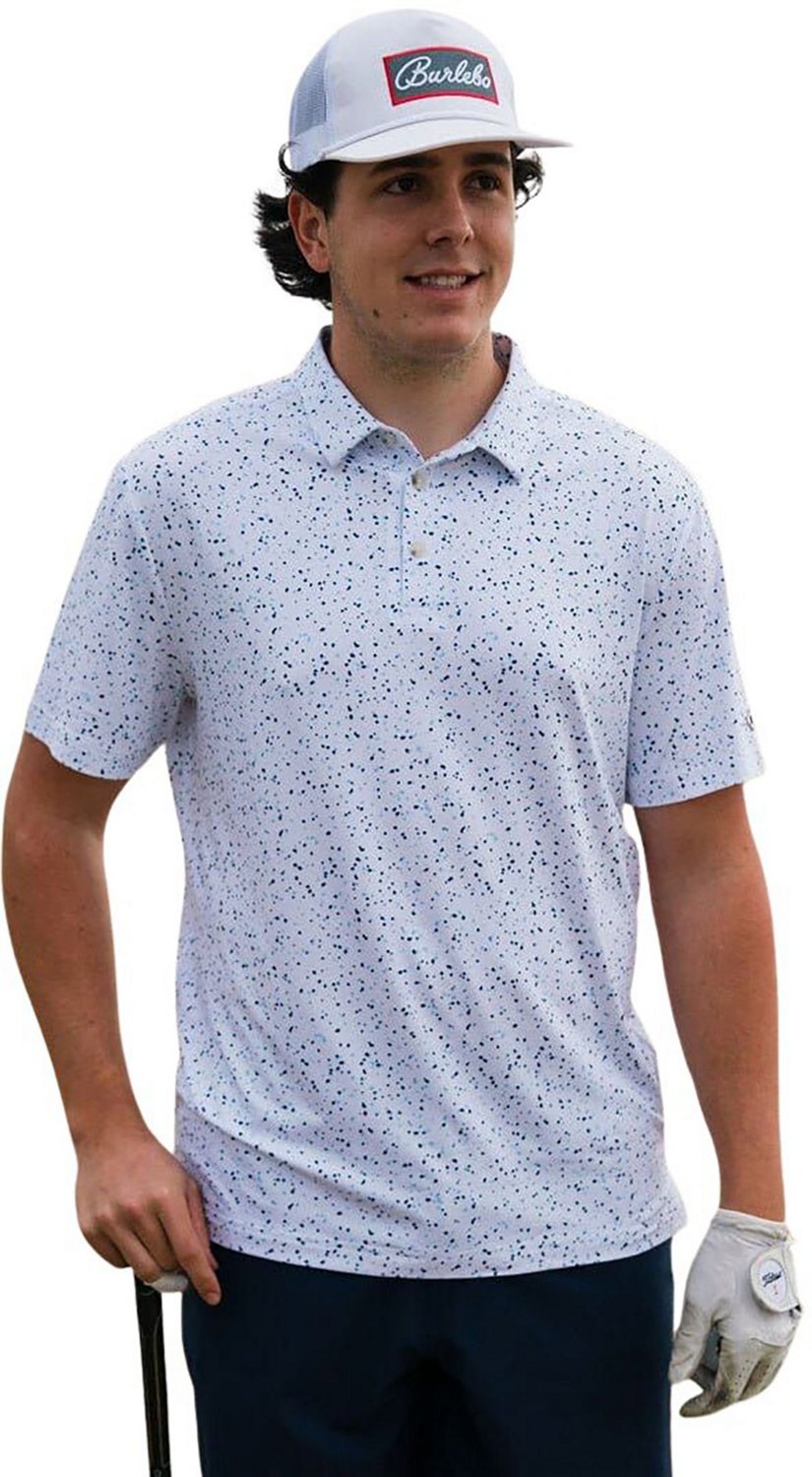 BURLEBO Men's Performance Polo Shirt | Free Shipping at Academy