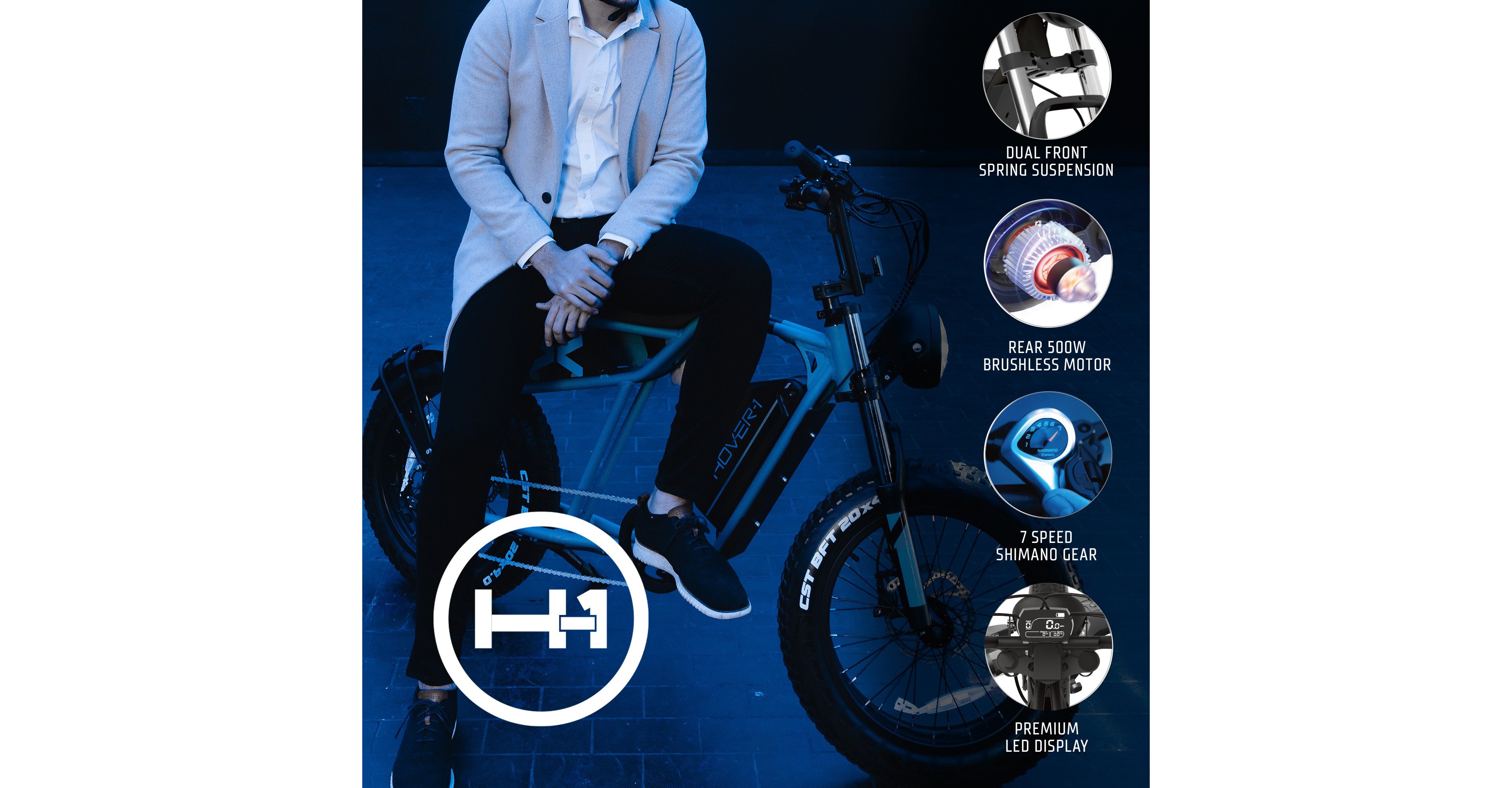 Hover-1 Altai R500 Electric Bike
