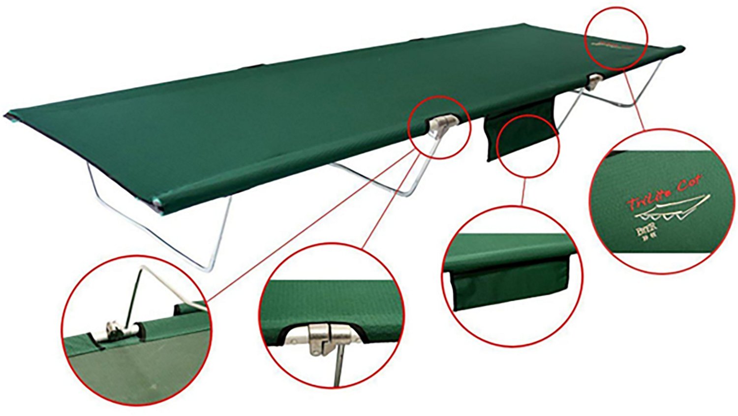 Byer of Maine Twin Tri-Lite Cot - view number 5