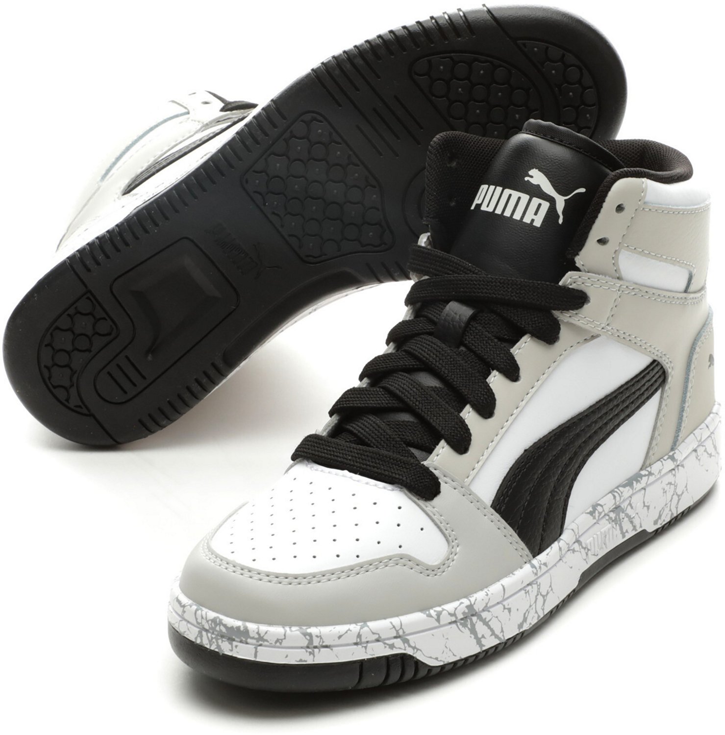 PUMA Boys' Marble Rebound Layup Running Shoes - view number 3