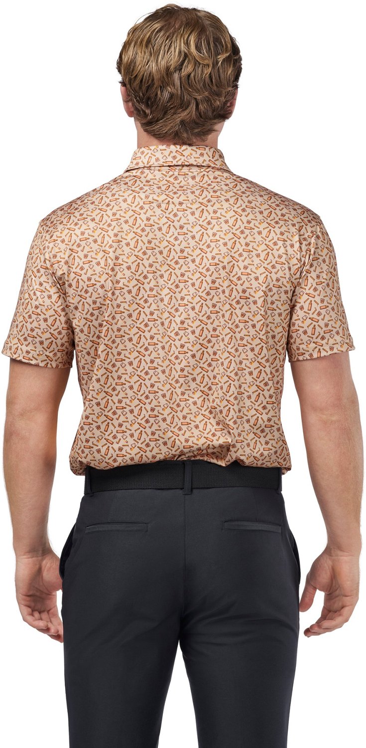 Barstool Mens Sports Whiskey Printed Polo - view number 3