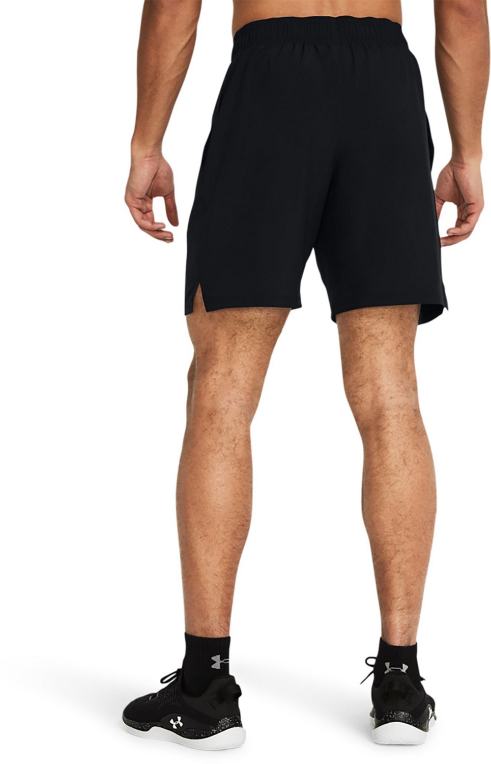 Under Armour Men's Woven Wordmark Shorts 8.25 in                                                                                 - view number 2
