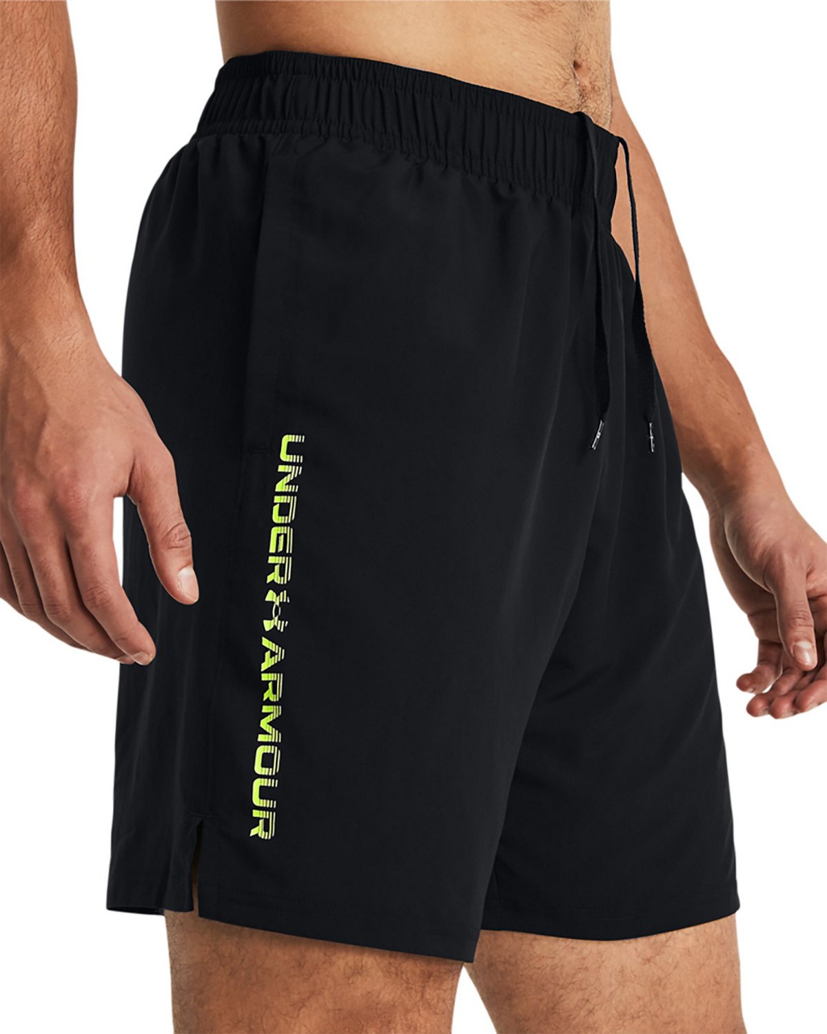 Under Armour Men's Woven Wordmark Shorts 8.25 in                                                                                 - view number 3