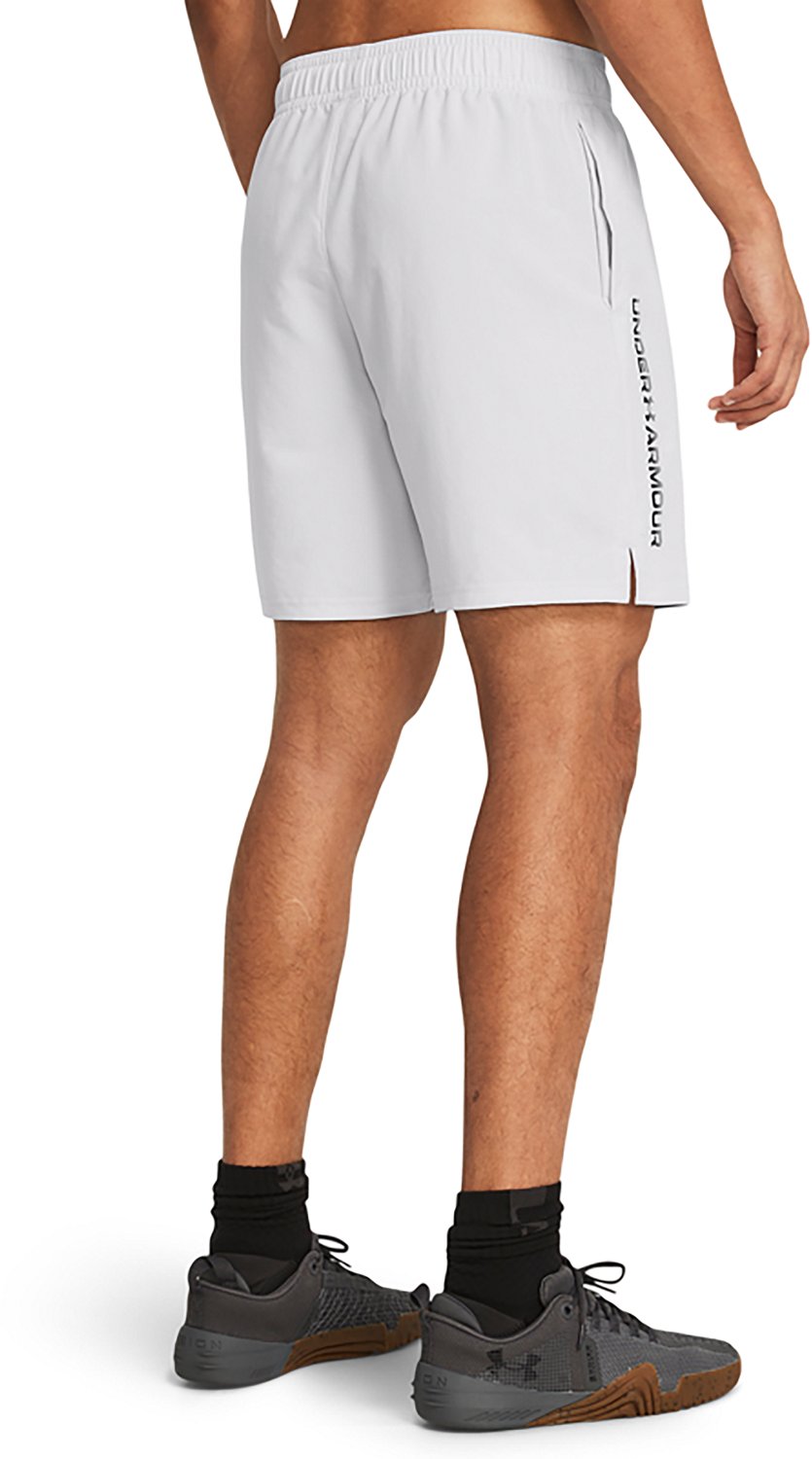 Under Armour Men's Woven Wordmark Shorts 8.25 in                                                                                 - view number 3