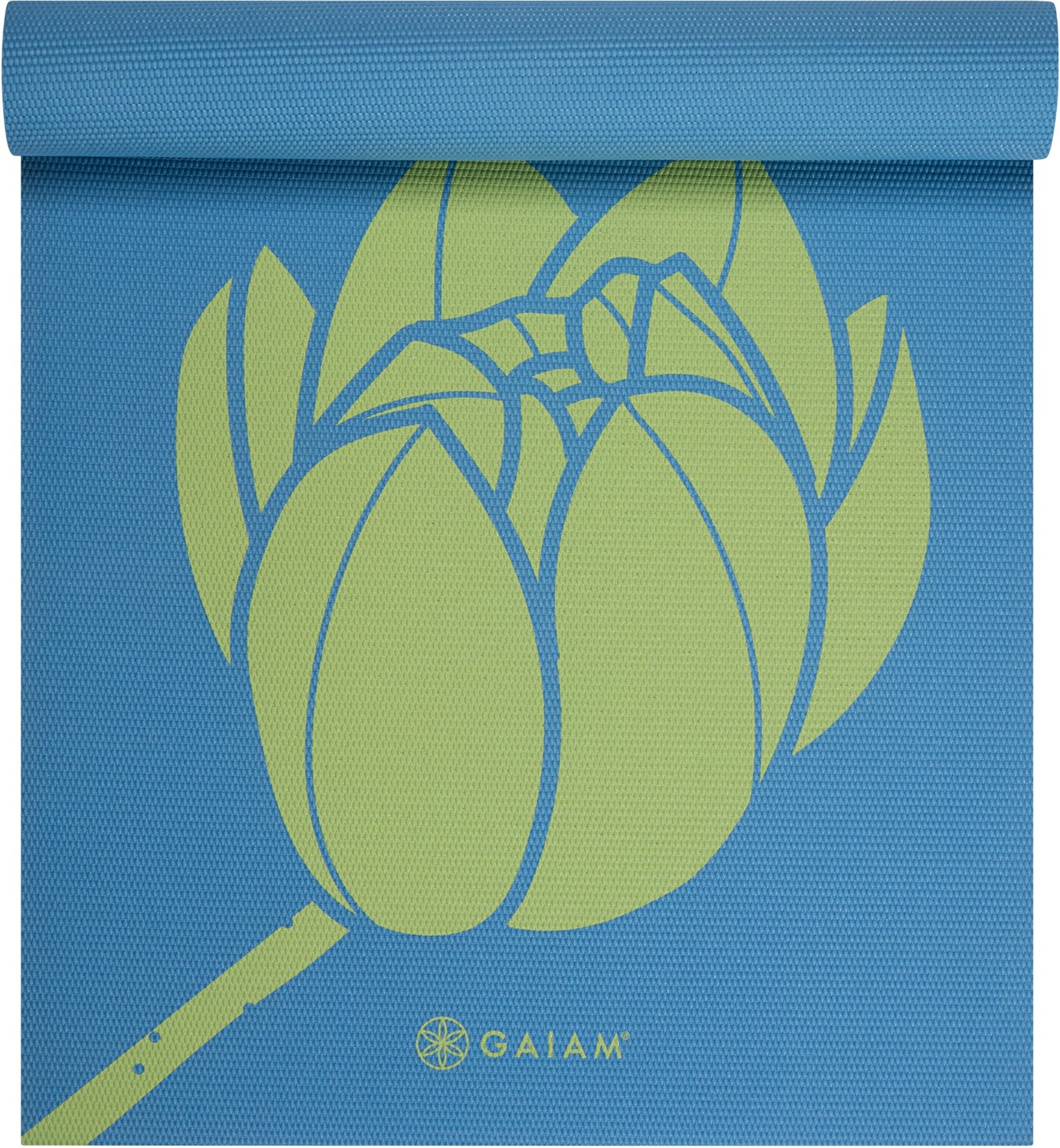 Gaiam Reversible Aubergine Swirl 24 x 68 x 0.24 in Yoga Mat                                                                      - view number 2