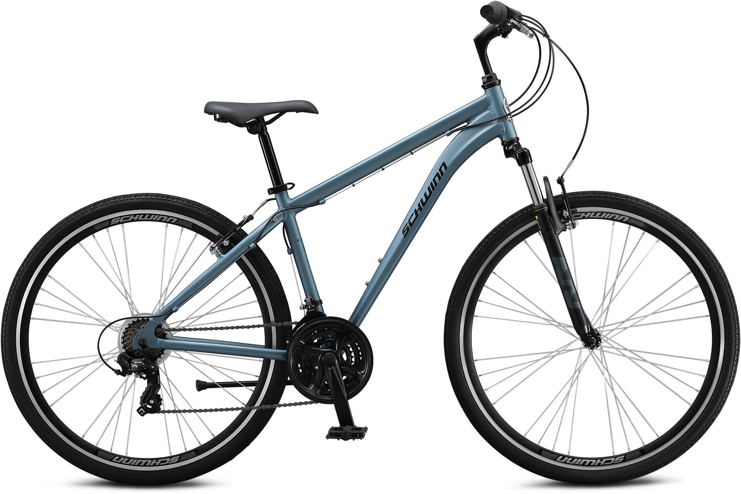 Schwinn GTX1 Sport Men's 700c Wheels, Hybrid Bike, Grey