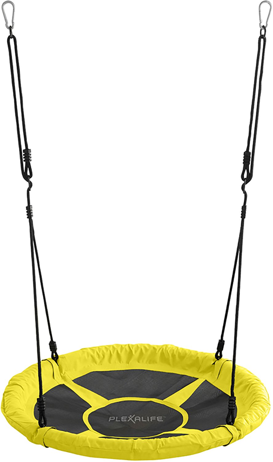 Plexalife 37.5 in Super Fun Nest Swing With Adjustable Ropes