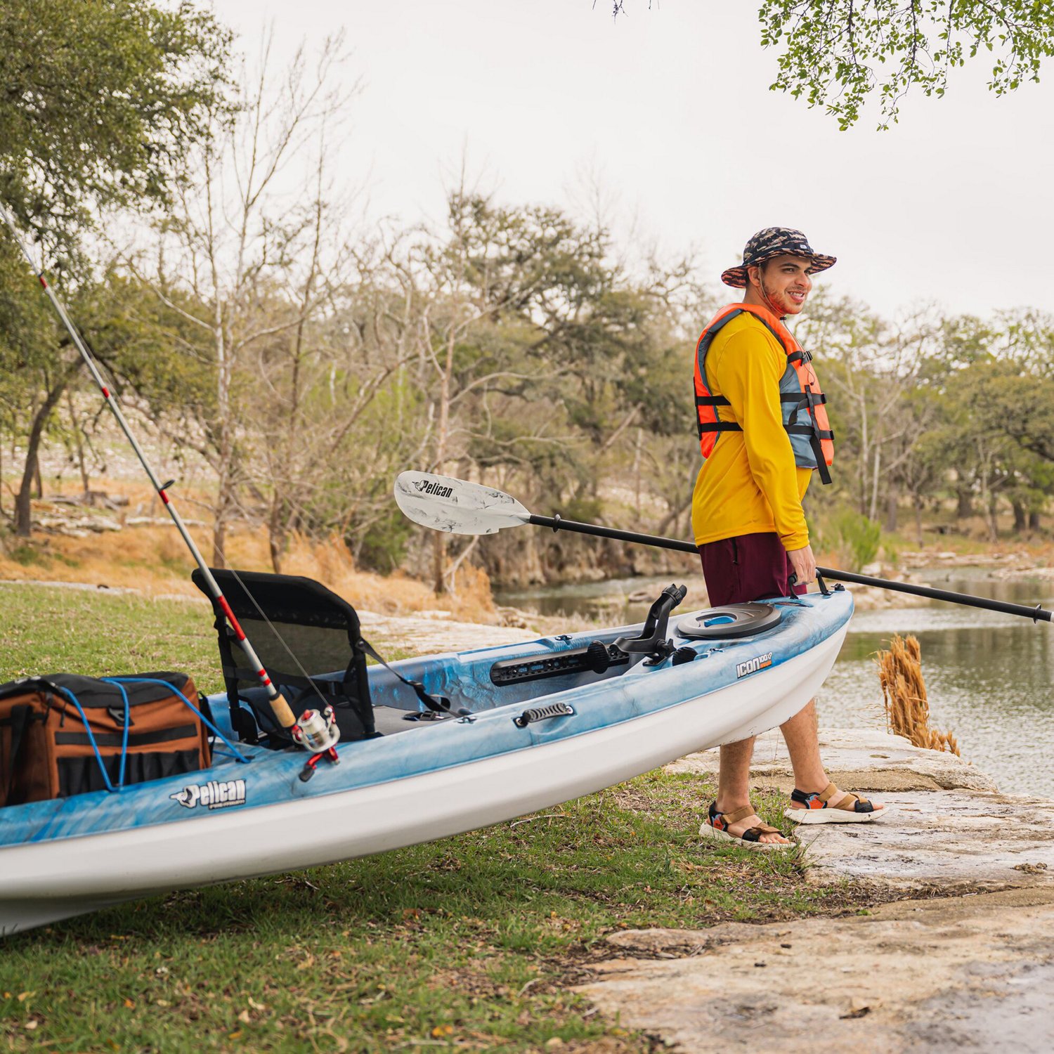 Pelican Premium Icon 100XP Angler 10 ft Kayak                                                                                    - view number 8