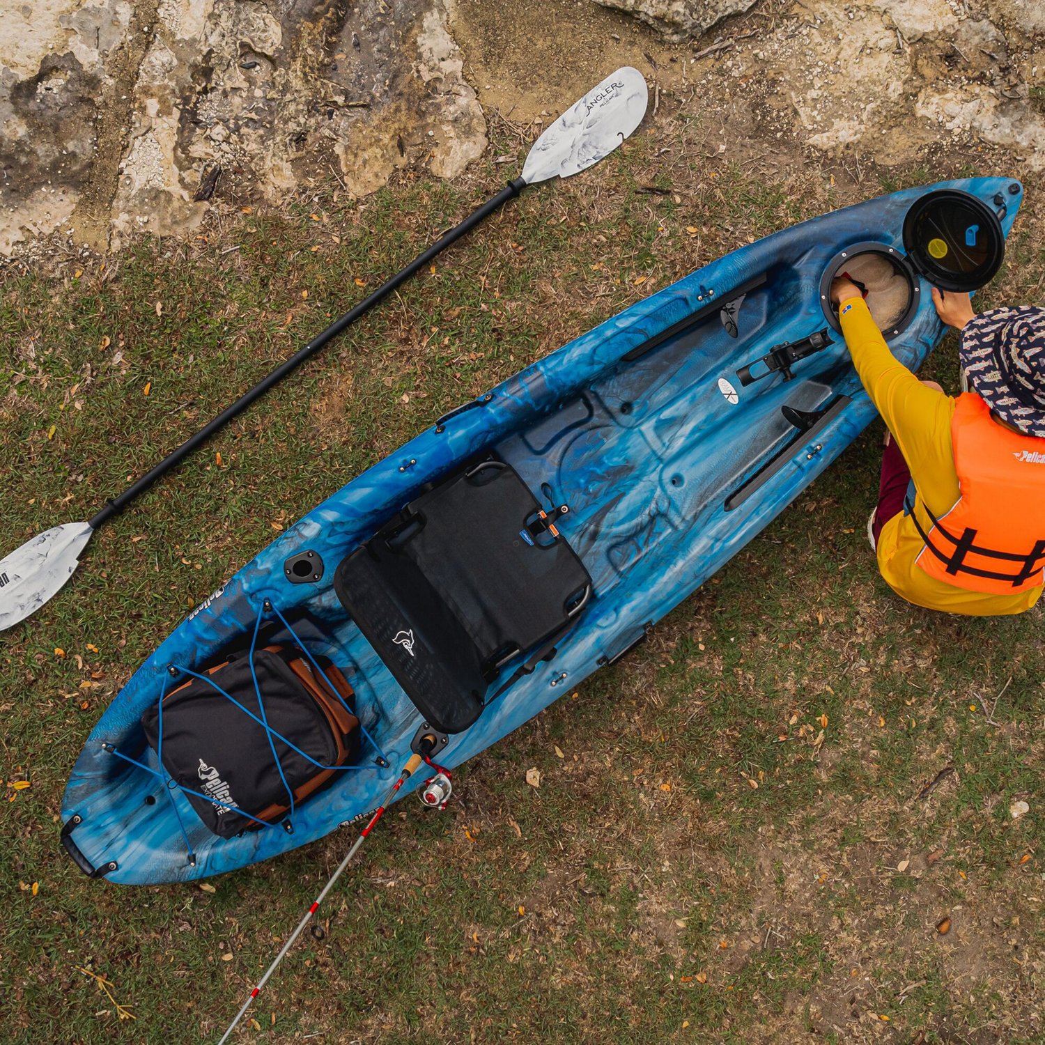 Pelican Premium Icon 100XP Angler 10 ft Kayak                                                                                    - view number 7