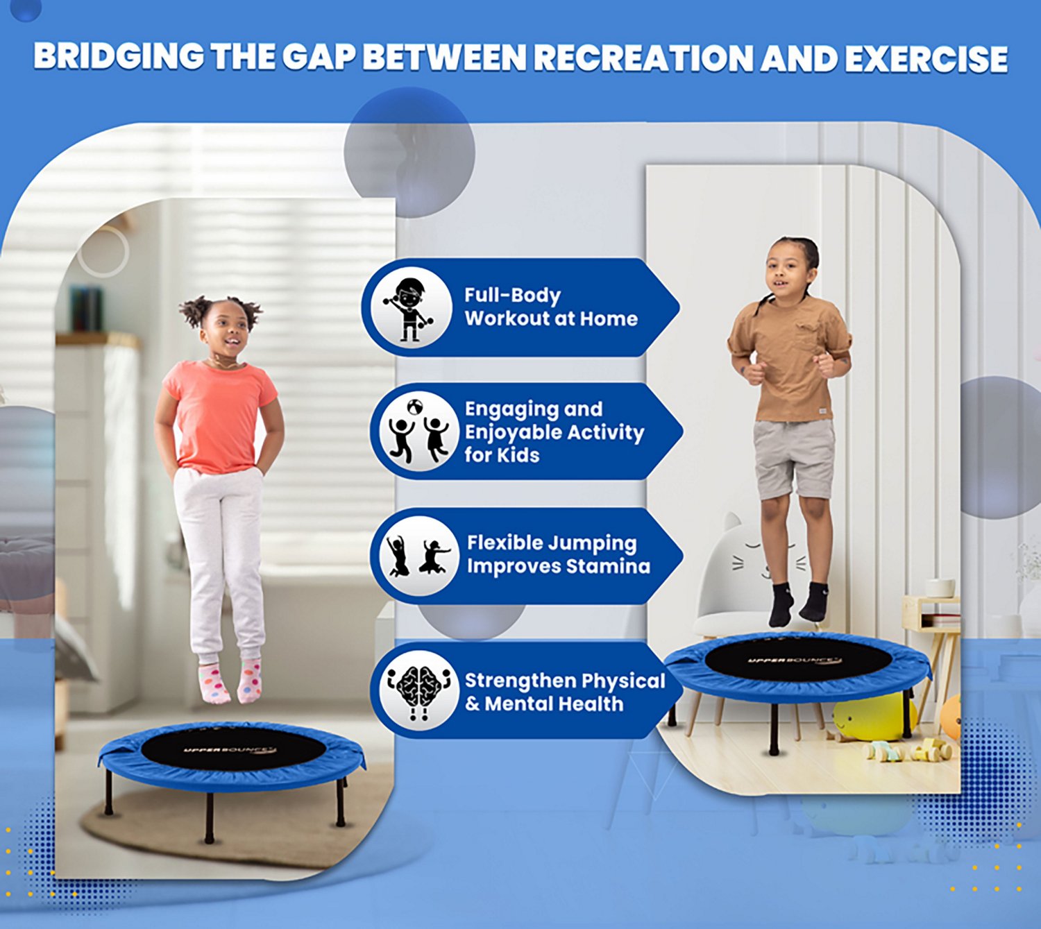 Machrus Upper Bounce 36 in Round Mini Trampoline - view number 6