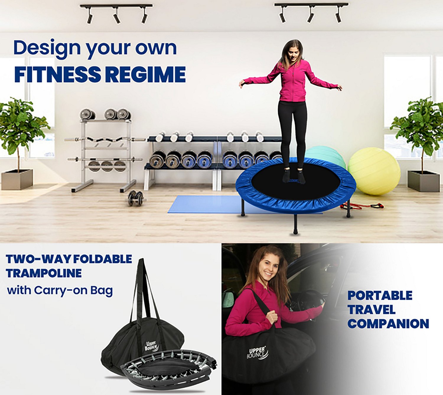 Machrus Upper Bounce 36 in Round Mini Trampoline - view number 4