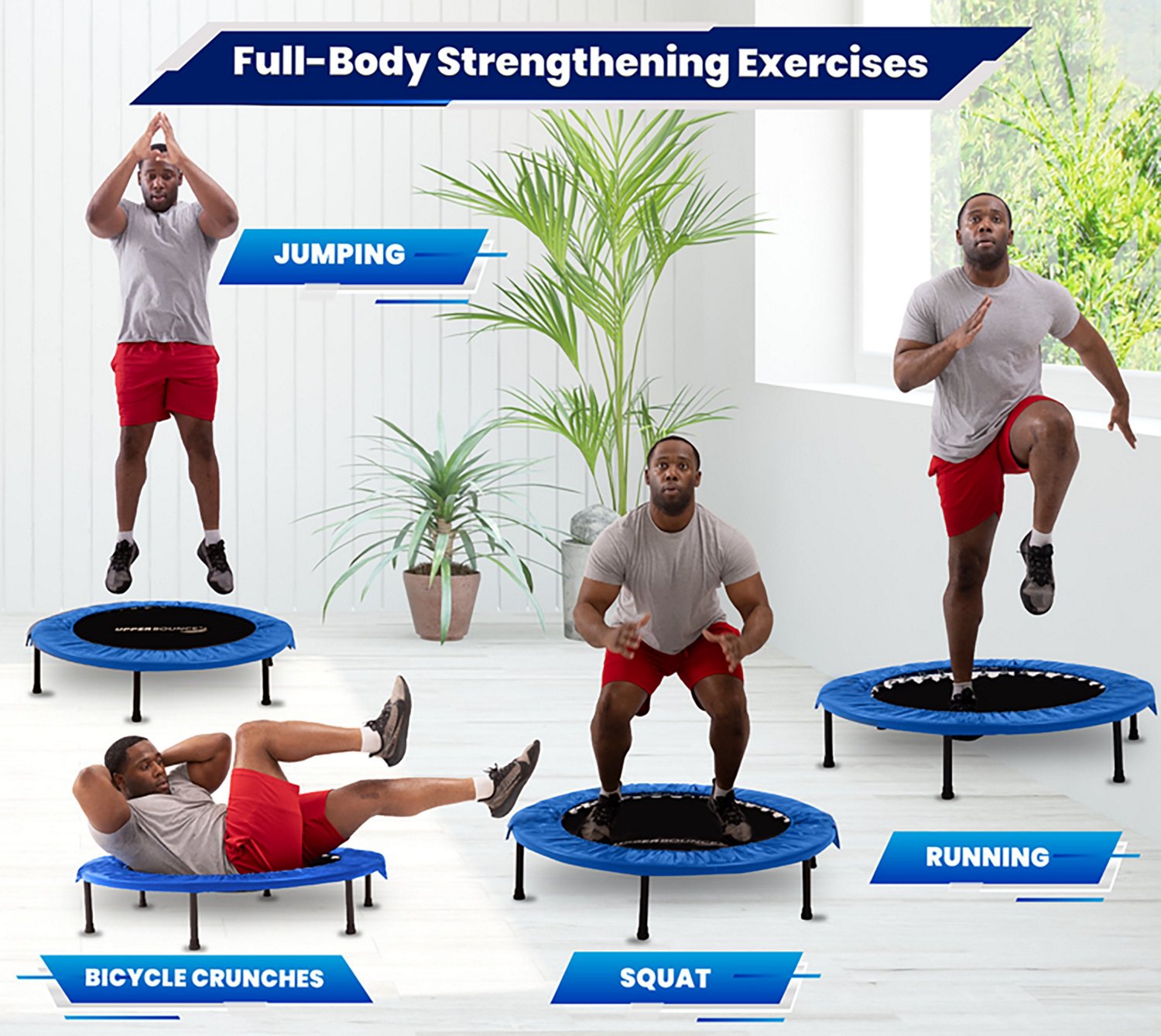 Machrus Upper Bounce 36 in Round Mini Trampoline - view number 5