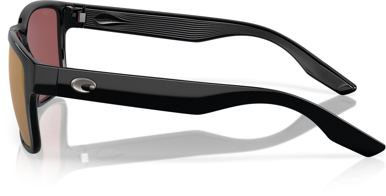 Costa Del Mar Paunch XL Black/Gold Mirror 580G Sunglasses - view number 3