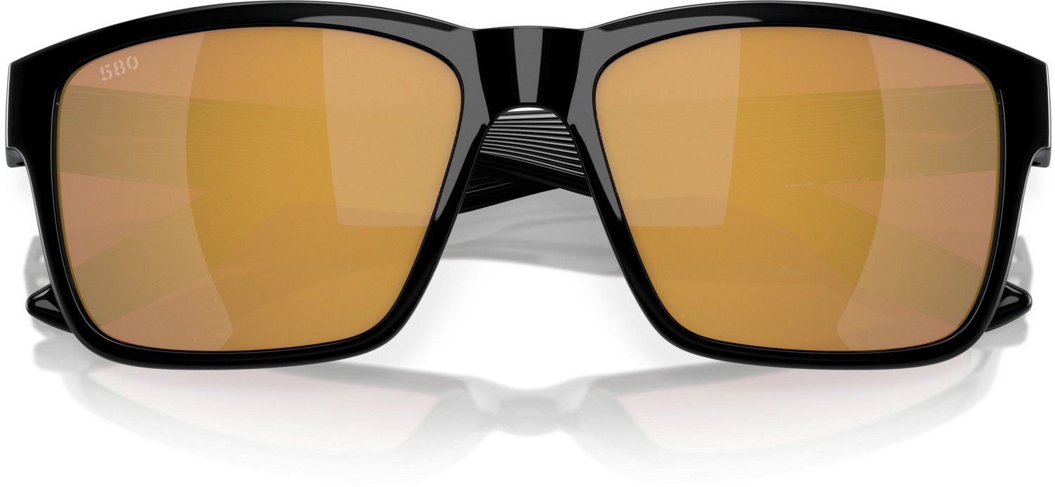 Costa Del Mar Paunch XL Black/Gold Mirror 580G Sunglasses - view number 5