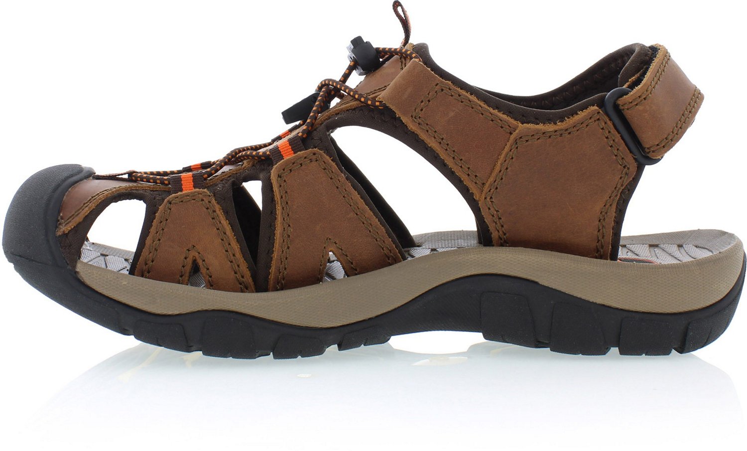 Pacific Mountain Men's Riverbank Leather Hiking Sandals                                                                          - view number 2