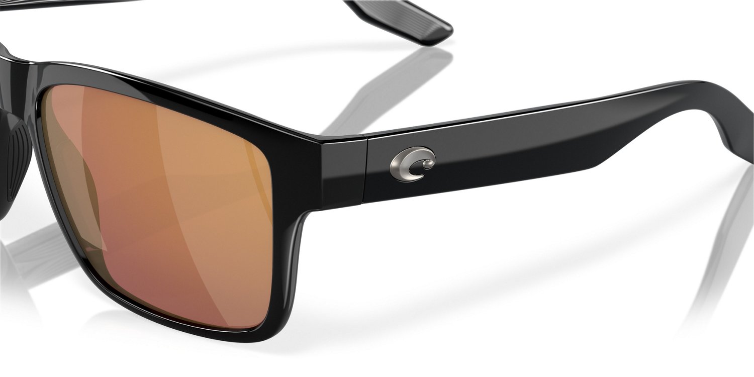 Costa Del Mar Paunch XL Black/Gold Mirror 580G Sunglasses - view number 6