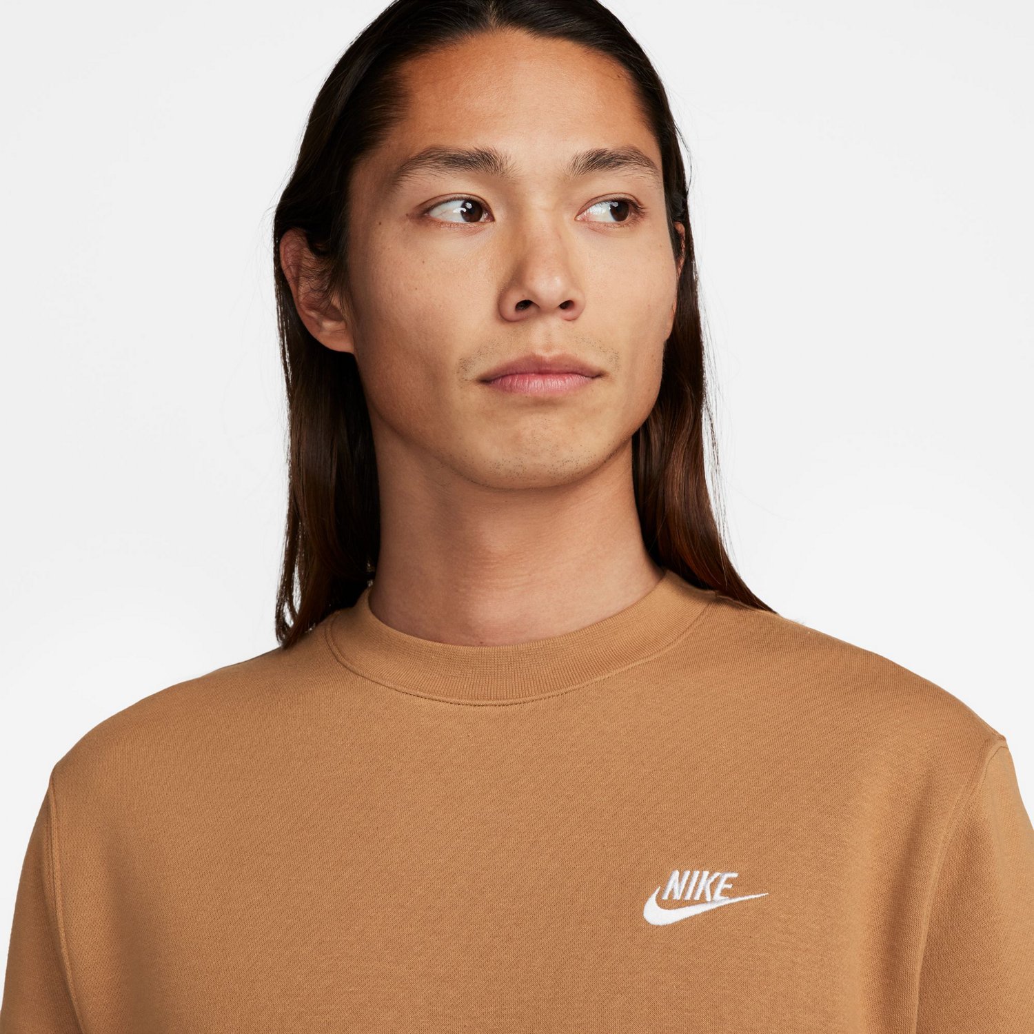 Nike Men's Sportswear Club Fleece Crew Pullover                                                                                  - view number 3
