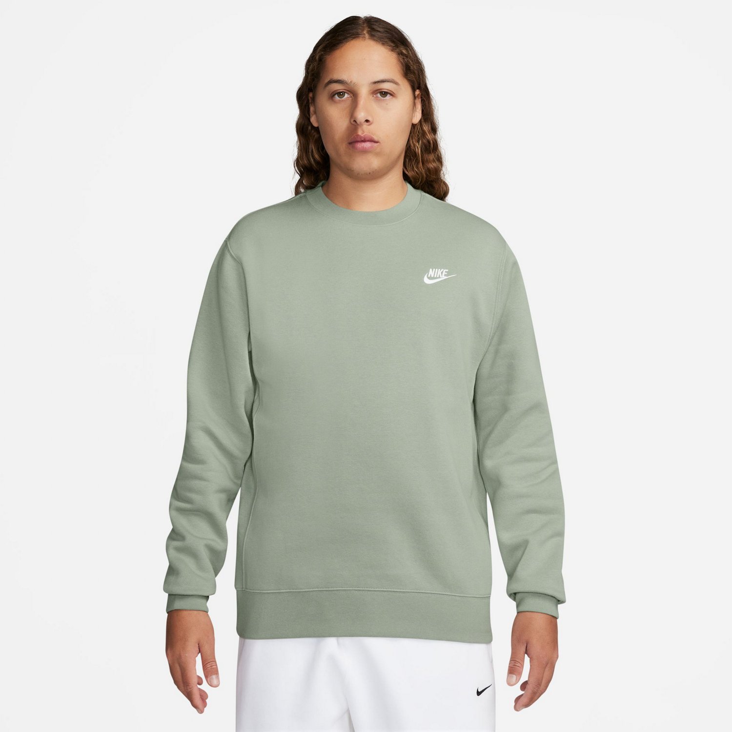 Nike Men s Sportswear Club Fleece Crew Pullover Academy