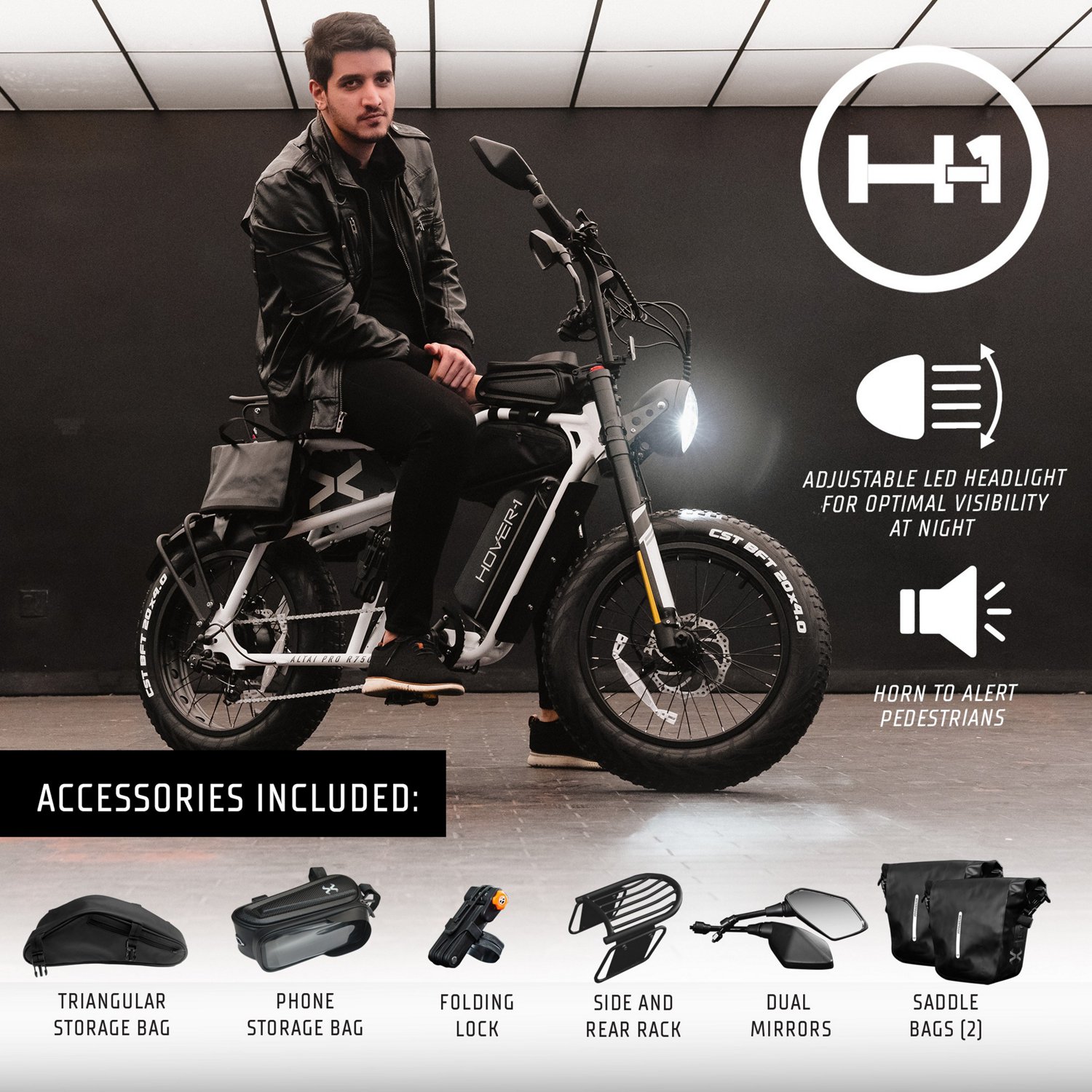 Hover-1 Altai Pro R750 Electric Bike - view number 2