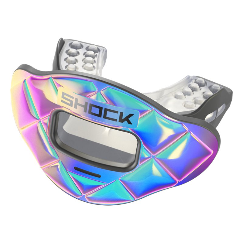 Shock Doctor Max Air Flow 3-D Iridescent Mouth Guard - Football Equipment at Academy Sports