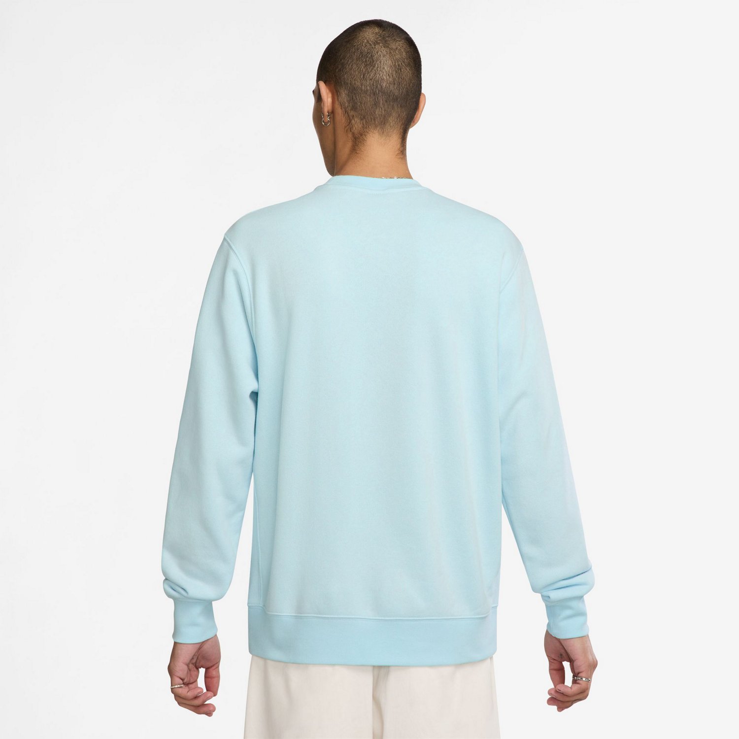 mens white nike pullover
