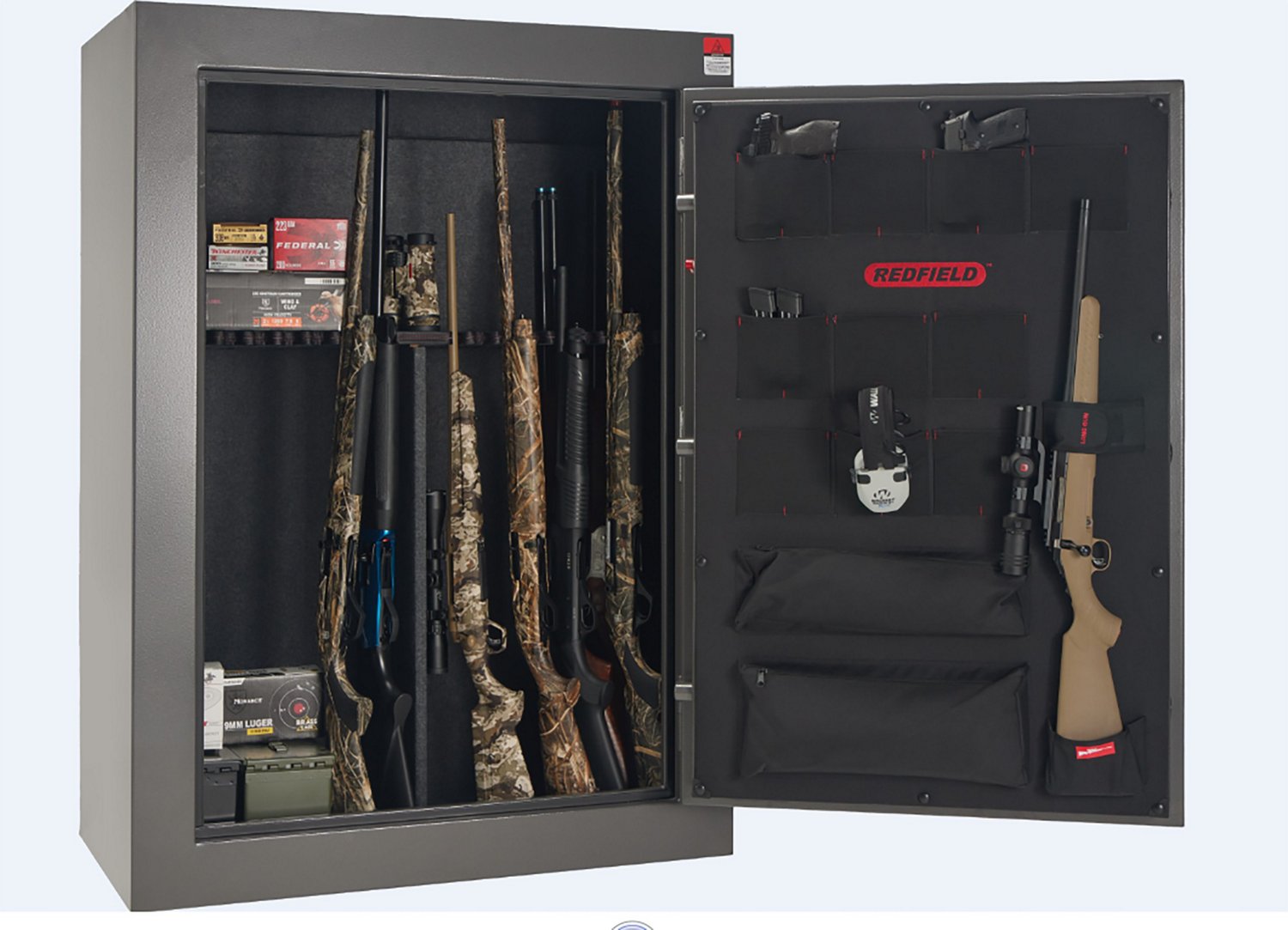 Redfield 64 Gun Fireproof Safe Academy