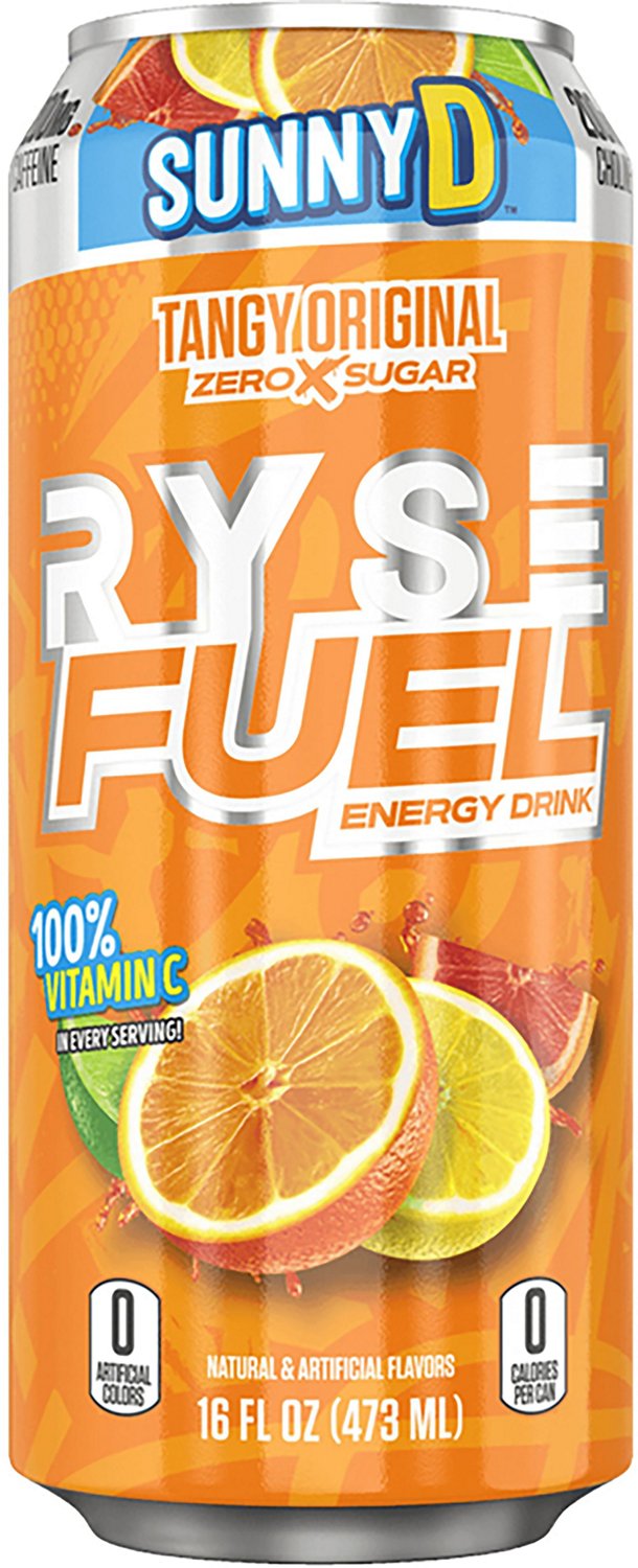 Ryse Fuel RTD Sunny D 16 oz Energy Drink