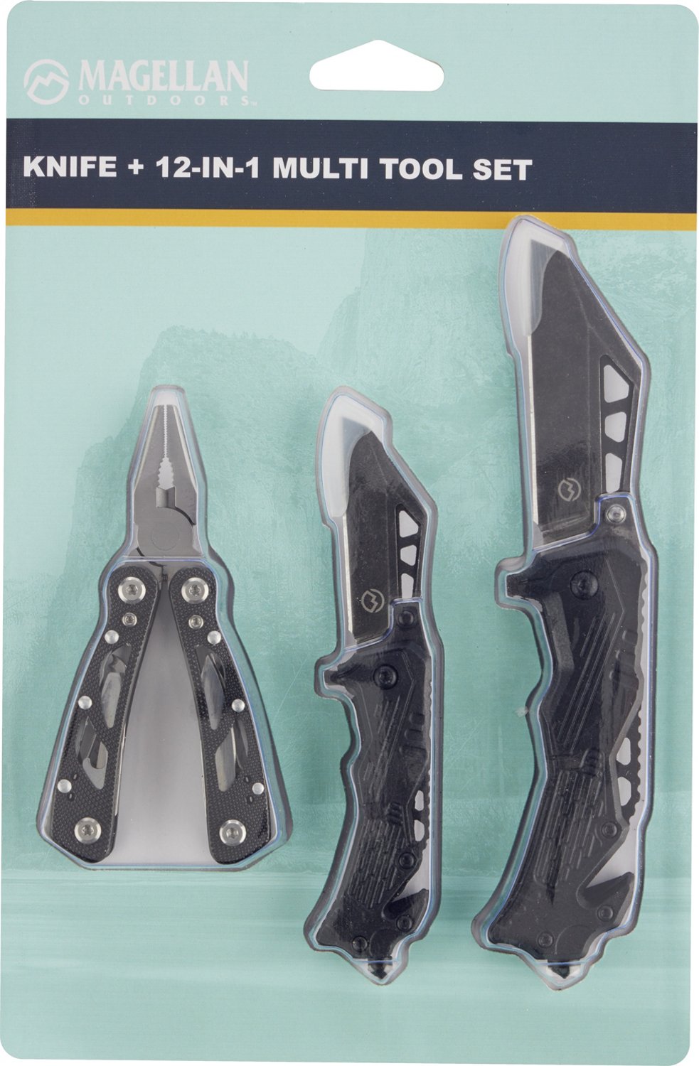 Magellan Outdoors 2-Piece Folding Knife and 12-in-1 Multi-Tool Set - view number 2