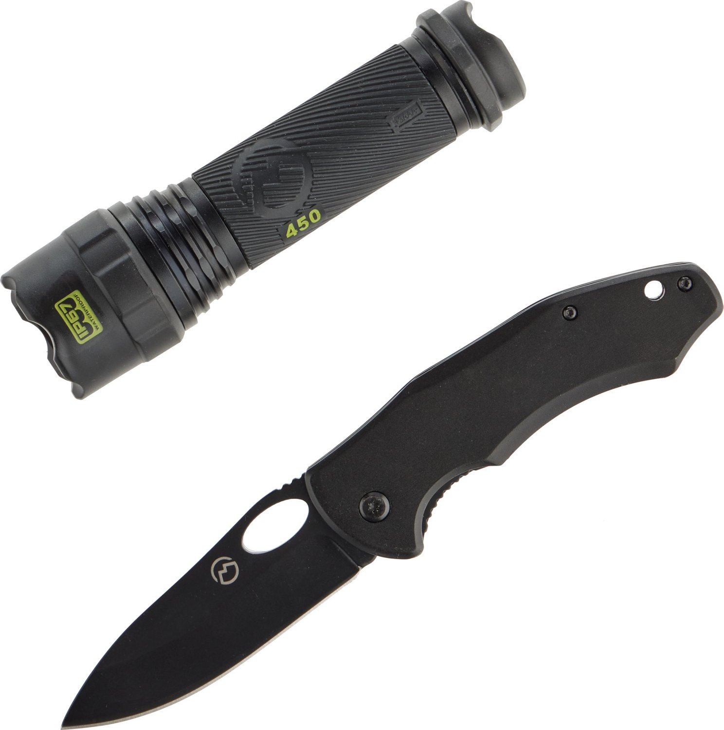 Magellan Outdoors 450-Lumen Flashlight and Folding Knife Combo - view number 2