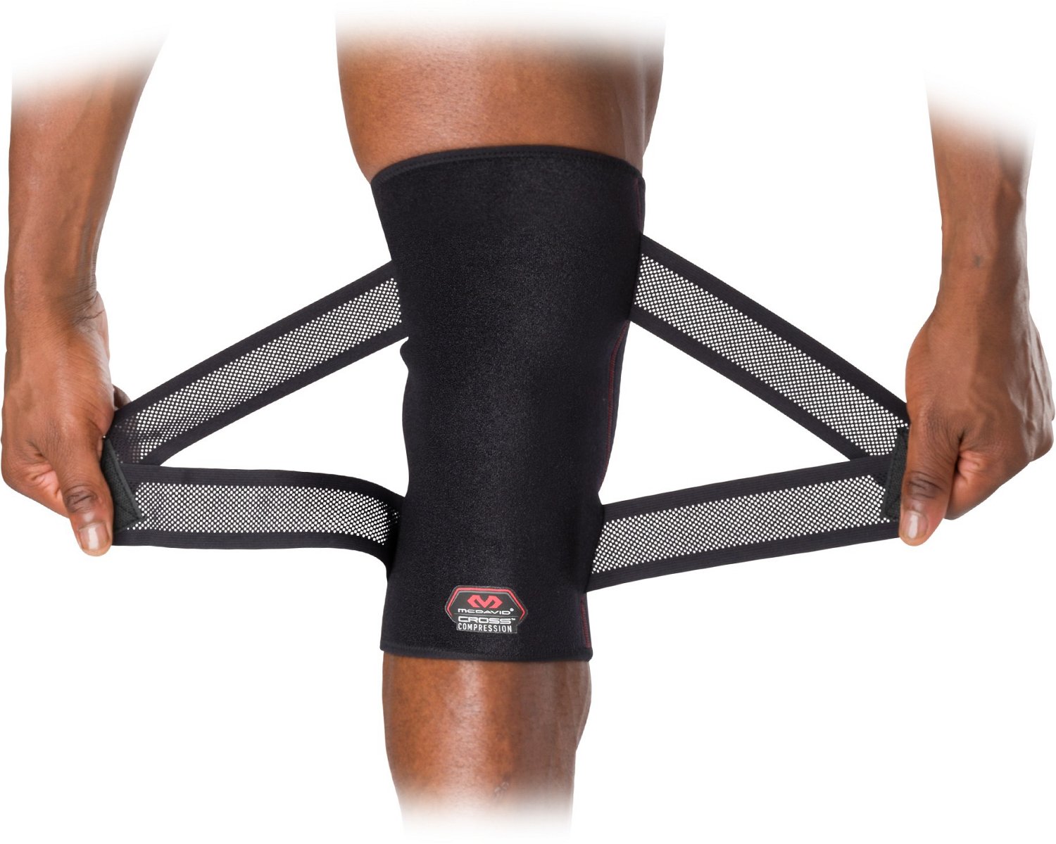 McDavid Cross Compression Knee Sleeve                                                                                            - view number 3