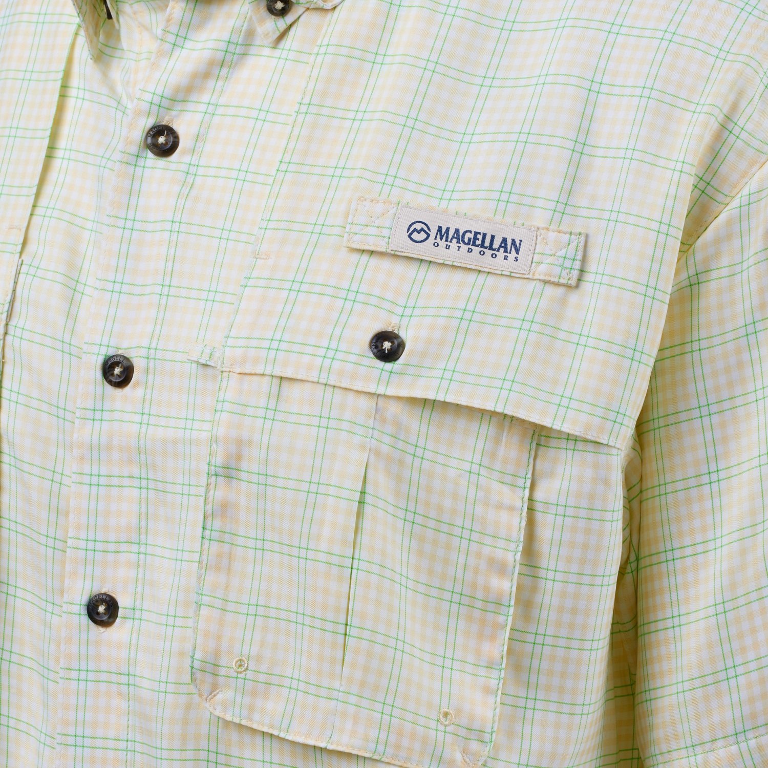 Magellan Outdoors Men's Aransas Pass Button Down Shirt - view number 3