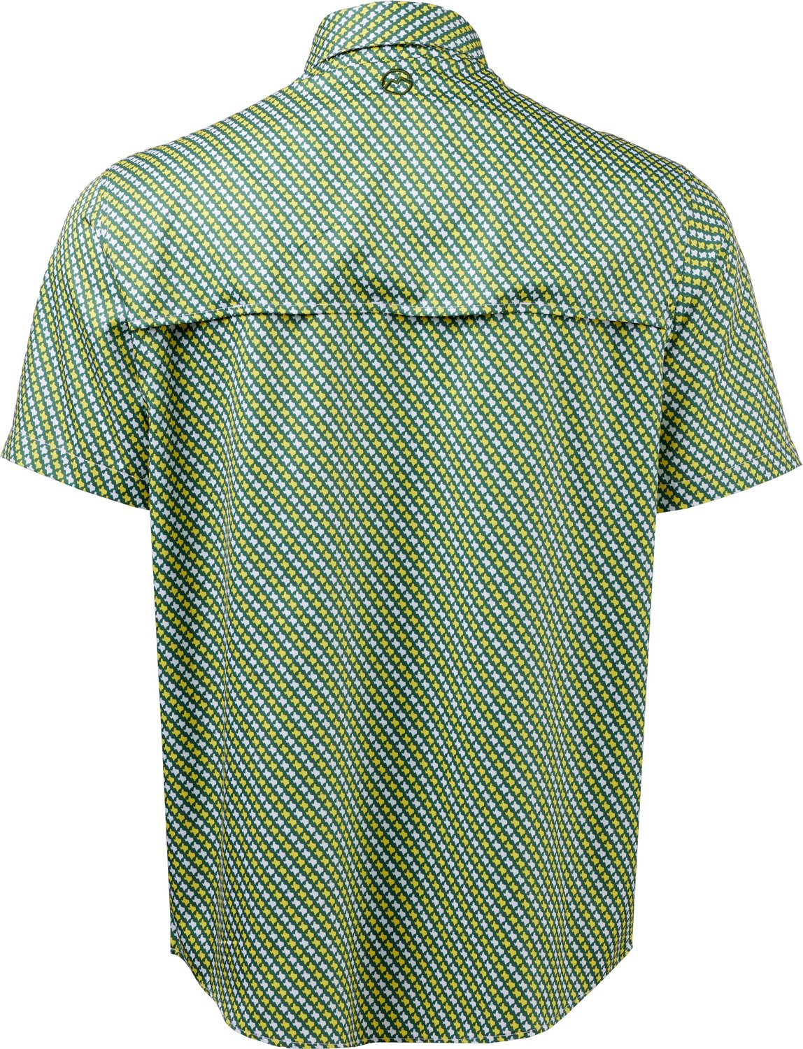 Magellan Men's Local State Gameday Micro Print Short Sleeve Shirt - view number 2