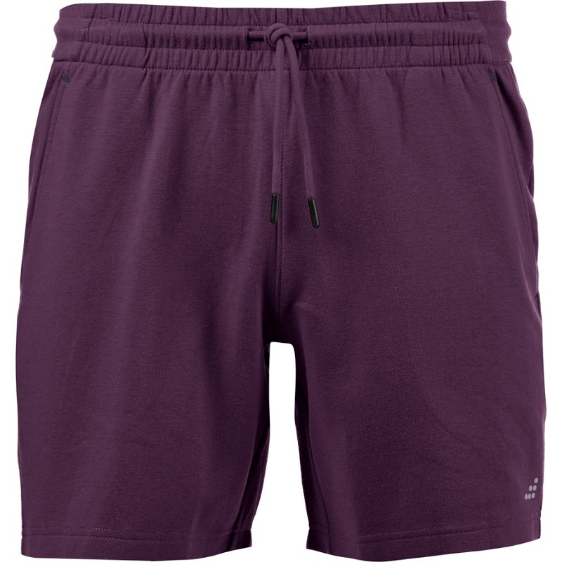 BCG Men's Double Knit 7 in Short Dark Purple, 2X-Large - Men's Athletic Fleece at Academy Sports