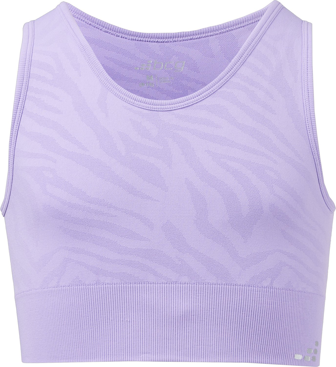 BCG Girls' SMLS Jacquard Low Support Sports Bra                                                                                  - view number 1