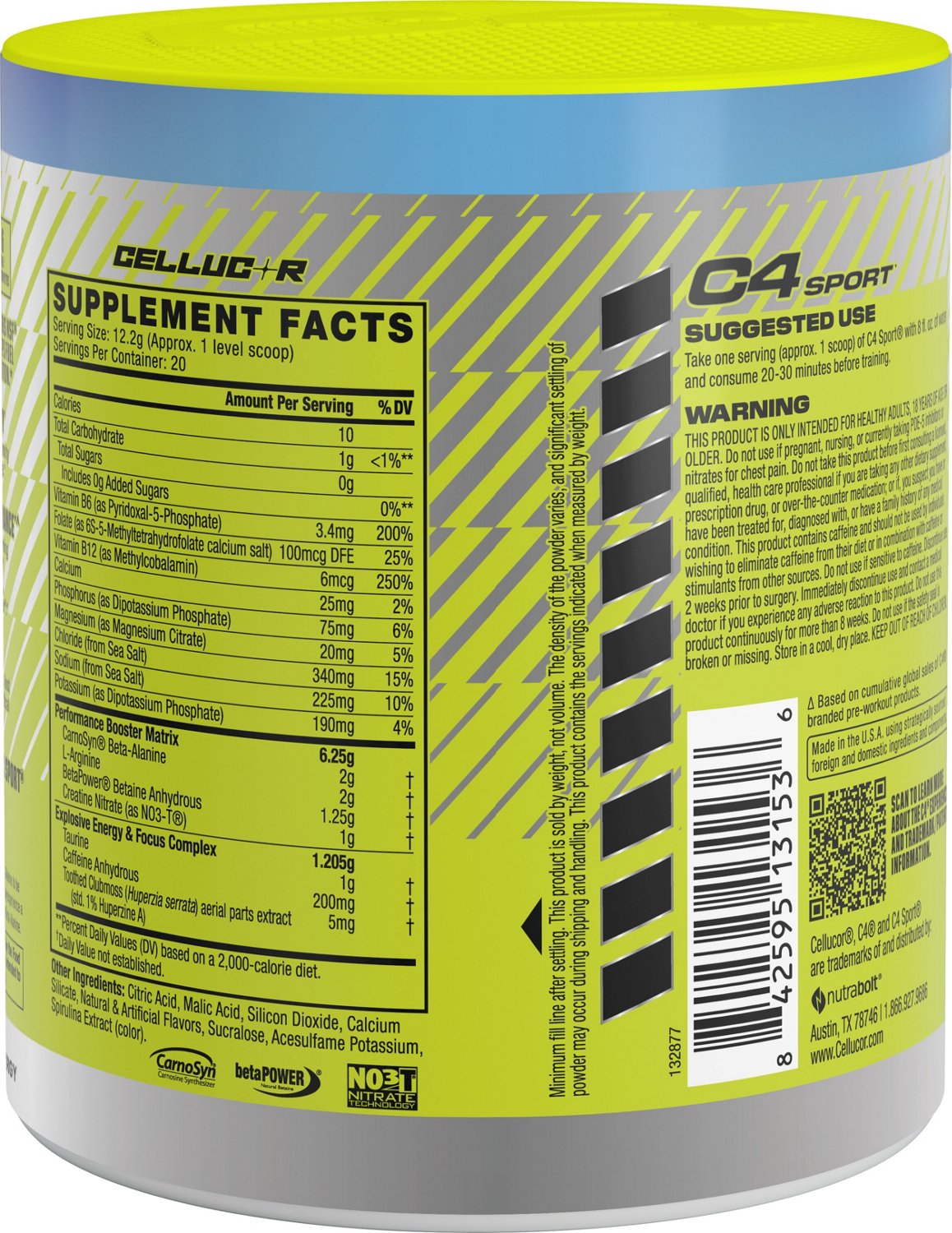Cellucor C4 Sport Pre-Workout Supplement                                                                                         - view number 2