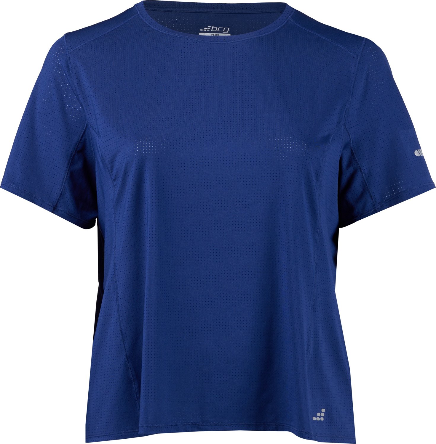 BCG Women's Mesh Short Sleeve Plus Size Top