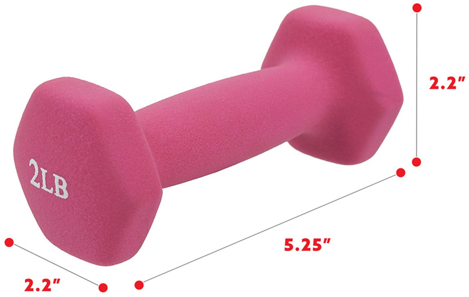 Sunny Health & Fitness Neoprene Dumbbell – Single - view number 4