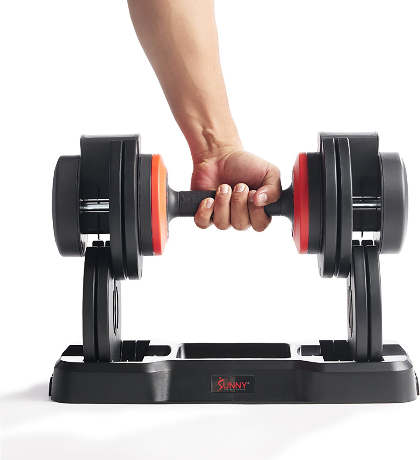 Sunny Health & Fitness Elite Adjustable Dumbbell                                                                                 - view number 3