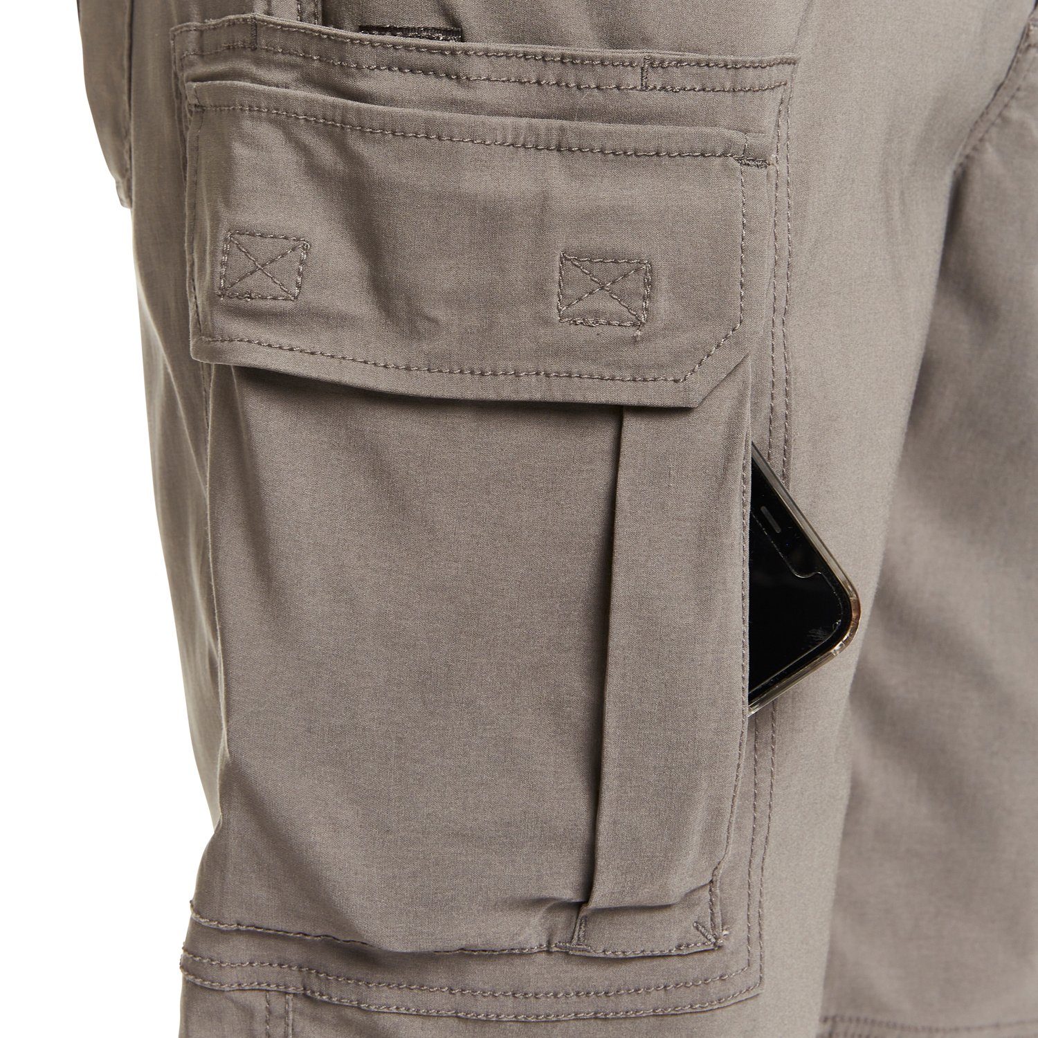 Smith's Workwear Men's Belted Stretch Performance Cargo Shorts                                                                   - view number 4