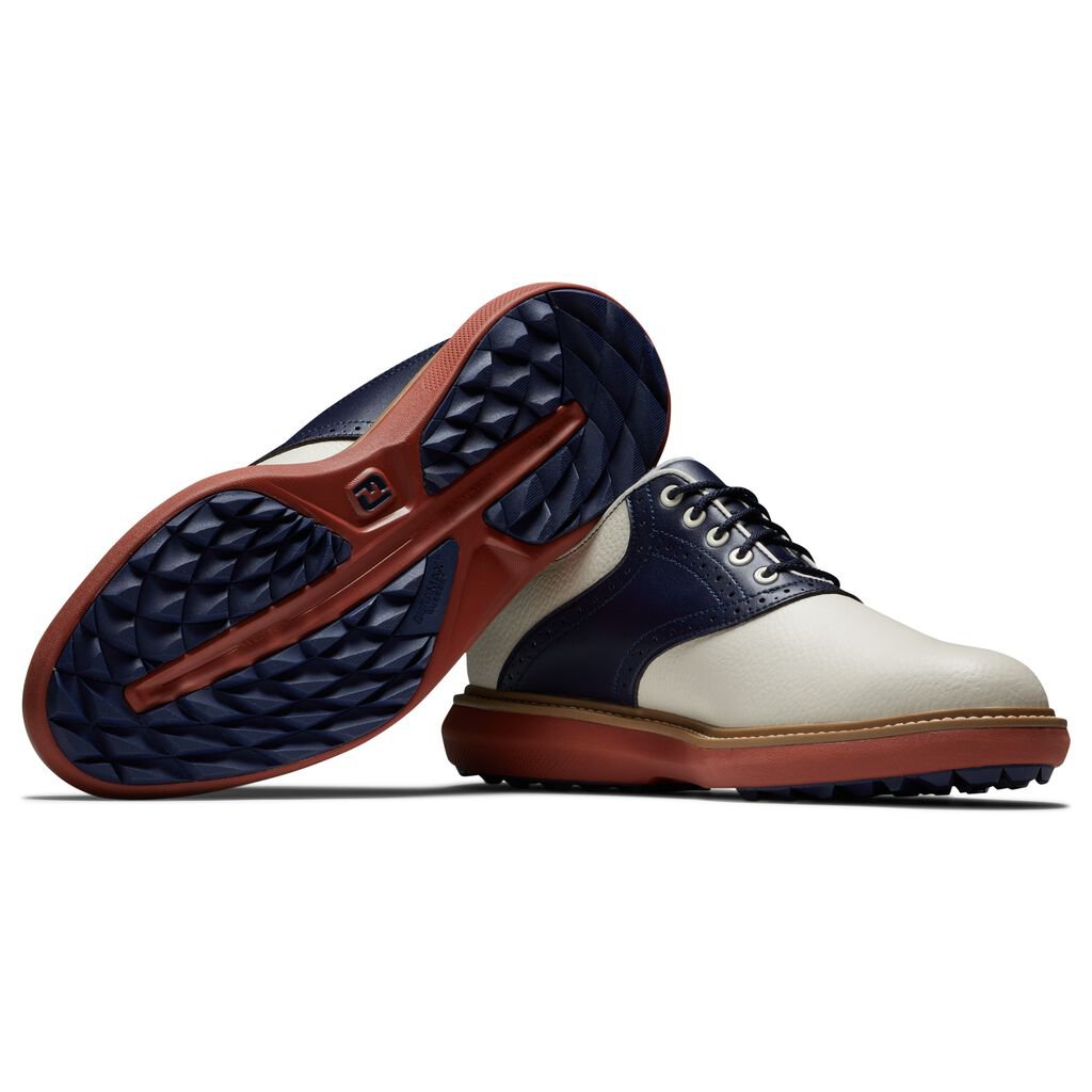 FootJoy Men's Traditions Spikeless Lace Golf Shoes - view number 6
