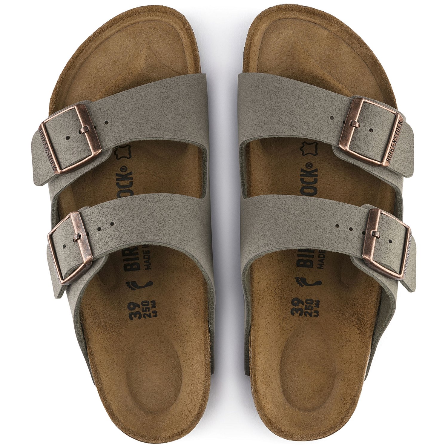 Birkenstock Men's Arizona Birkibuc Sandals                                                                                       - view number 5