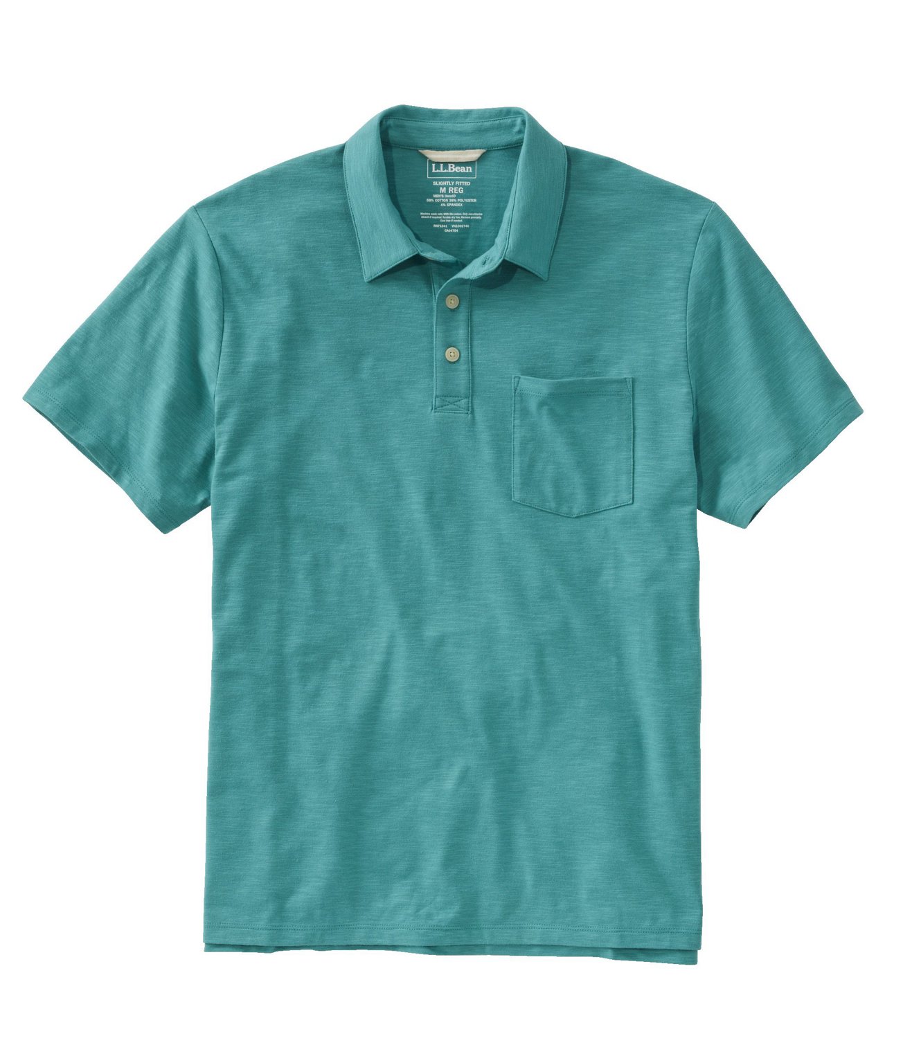 L.L.Bean Men's Lakewashed Performance Polo Shirt